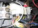 1992 Ford F-150 - Close-up of the ignition switch and wiring harness in a 1992 Ford F-150.