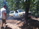 1988 Ford Bronco - This 1980s Ford Bronco navigates a challenging off-road course.