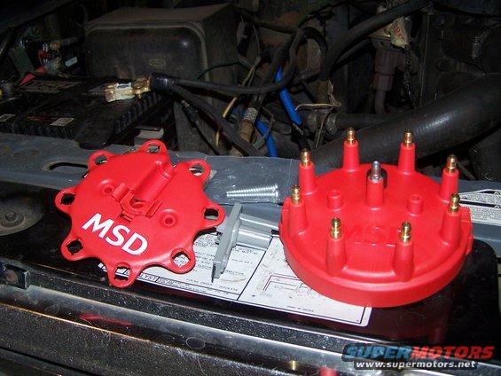 MSD Kit - wrong rotor for the kit.  1986 had a screw on rotor.