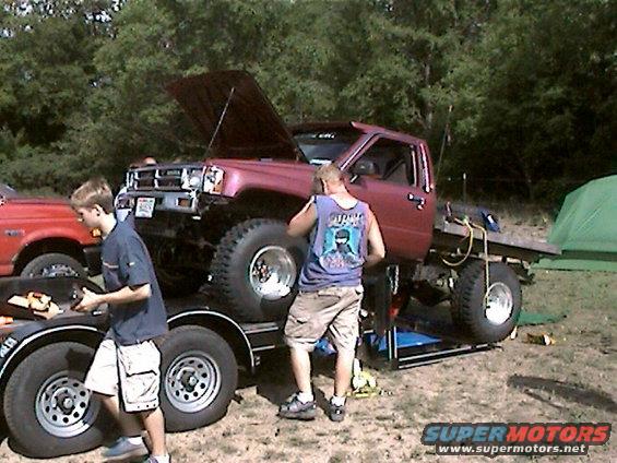 replacing throwout bearing at campground