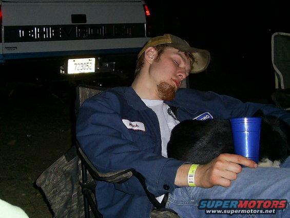 picture-joe-189.jpg passed out with 3 month old husky puppy