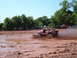 1974 Ford Bronco - Mark out in the mud pit at sparks