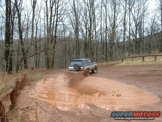 Myself doin' a little whallowing in the mud