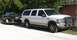 2001 Ford Excursion - Towing the jag like its not even there!