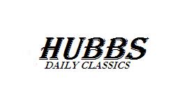 Text logo for Hubbs Daily Classics with stylized font