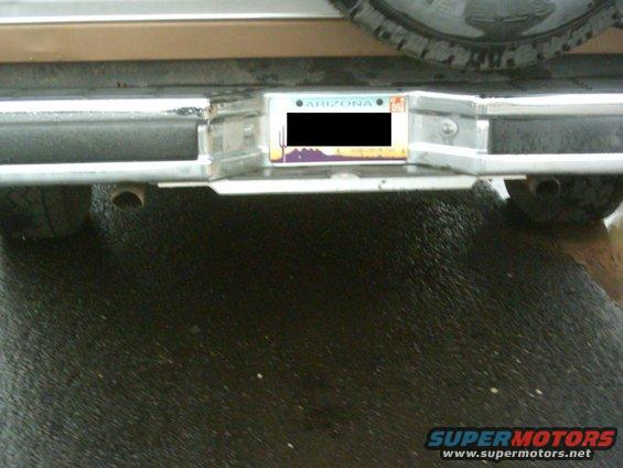 I always seem to drop off something and bend my exhaust shut. We had to open them with a crowbar, screw driver, and lead pipe. Not my choice to put them out the back.