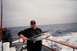 1985 Ford Bronco - A successful fishing trip at sea with a large catch.