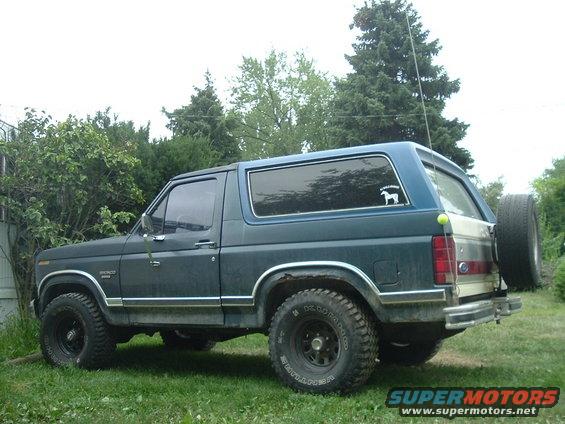 8-11-05
Put my Kumho 33x12.50 MT's on from the '89