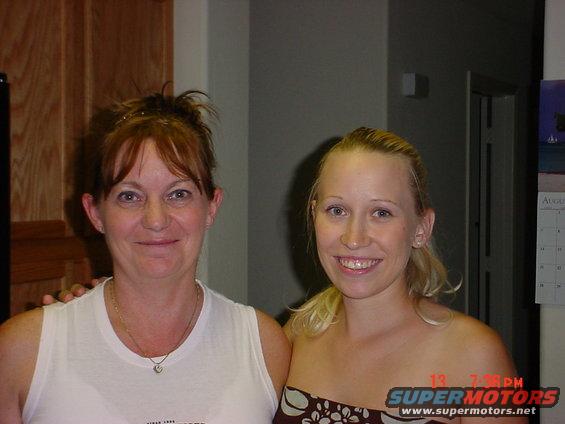 2 Milfs 

aka Jackie  and daughter in law Tessa 

