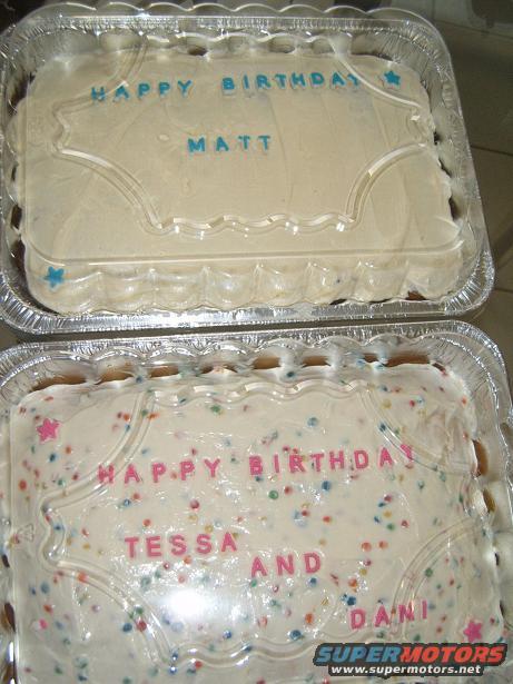 b-day cakes