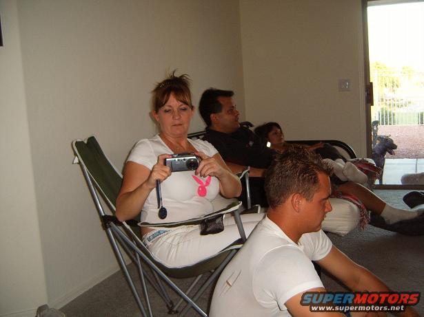 Jackie taking a pic