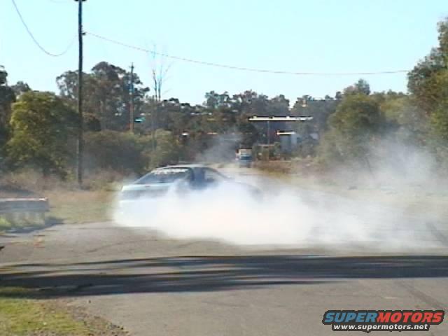 tyre frying fun