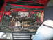 1991 Volkswagen Golf - Engine bay of a 1991 Volkswagen Golf with the valve cover removed for maintenance.