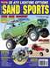 2005 BMW 3 Series - Cover of Sand Sports magazine a lifted green off-road vehicle and other recreational vehicles.