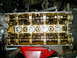 1990 Mitsubishi Eclipse - Close-up view of an engine's internal components, specifically the valve train.