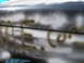 1988 Ford Bronco - A car body panel is shown with primer and spray-painted text.