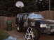 1988 Ford Bronco - A Ford Bronco is being prepped for a camouflage paint job in a backyard setting.