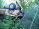 1989 Ford Bronco - up against the fence