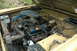 1972 Ford Bronco - The engine bay of a 1972 Ford Bronco shows its V8 engine and associated components.