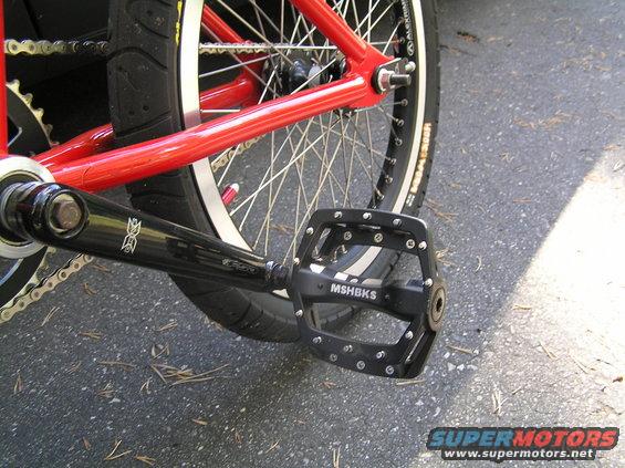 FSA full sealed bearing crank set and bottom bracket, mosh pedals