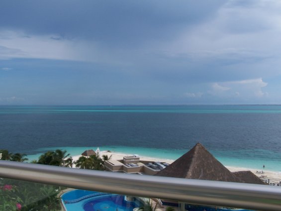 Beach resort with pool and ocean view
