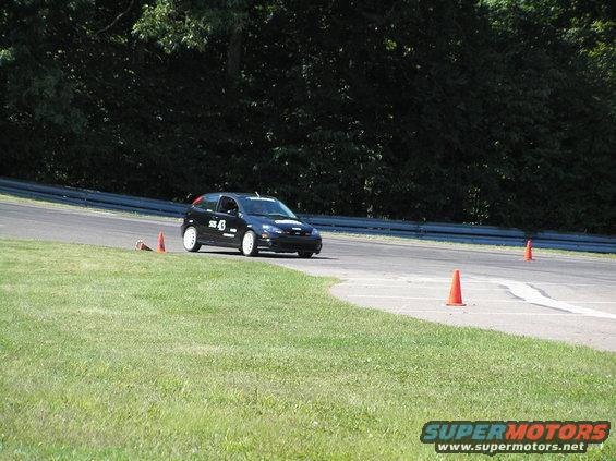 dave exiting hairpin