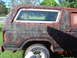 1982 Ford Bronco - This Ford Bronco has a camouflage paint job, obscuring its exact model year.