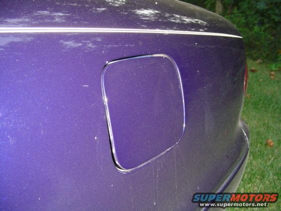 gas cap doesnt quite sit straight