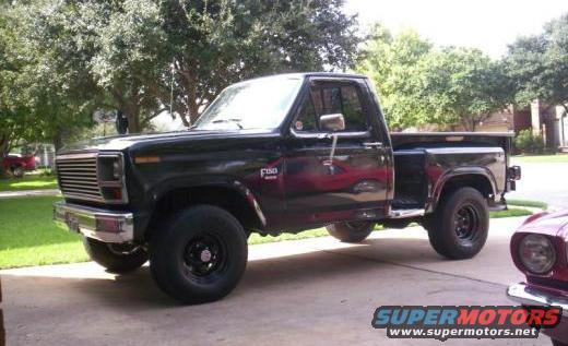 blacktruck2.jpg Just a differant angle with a teaser of my '66 Mustang