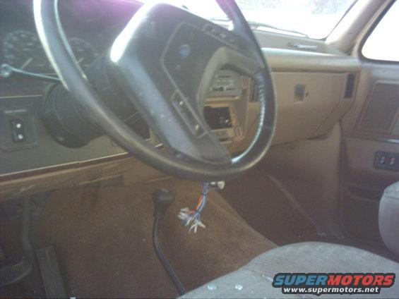 couldnt get in the truck to get a better picture, but they stole the stereo and the trim around the middle section of the dash. 