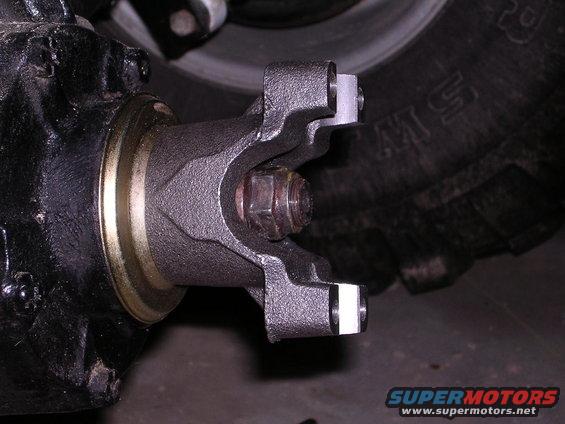 New pinion yoke also...1330 size u-joint