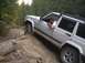 1986 Ford Bronco - Stephen trying to get high centered.