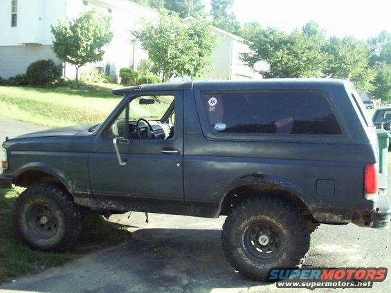 My bronco as it sits now.