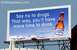 2005 BMW 3 Series - Billboard advertising Budweiser with a message about drugs and drinking.