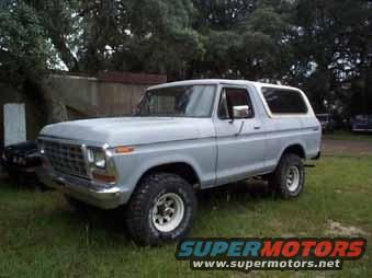 Bronco #1. Got this in Florida, down below Tampa. 