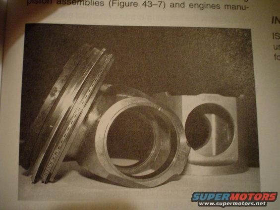 Close-up of engine parts, possibly pistons and sleeves, from a manual