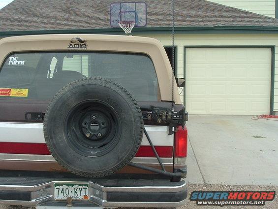 My Hi-lift and cb antenna