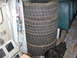 1984 Ford Bronco - stack of tires