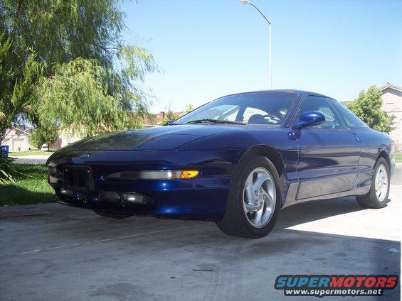 Blue 1995 Ford Probe 3q-front view