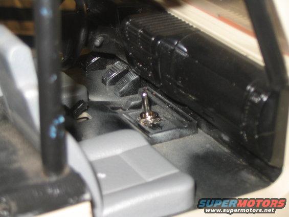 switch for LEDs...