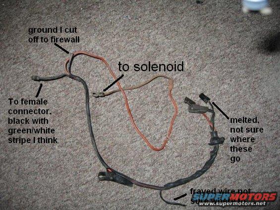 wire harness for a/c truck