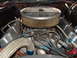 1979 Ford Bronco - The engine bay shows a large air filter assembly over the carburetor, with braided fuel lines and spark plug wires.