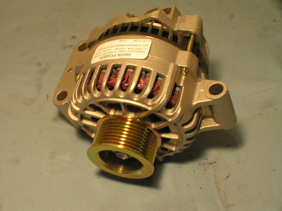 p9290018.jpg Refurbished Ford Powerstroke alternator from Napa with a 3-year warranty.