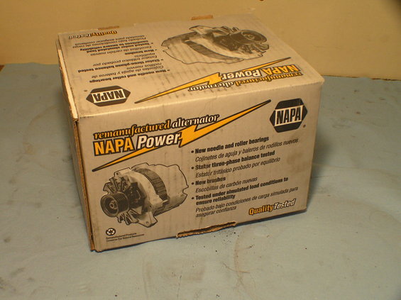 p9290014.jpg Refurbished Ford Powerstroke alternator from Napa with a 3-year warranty.