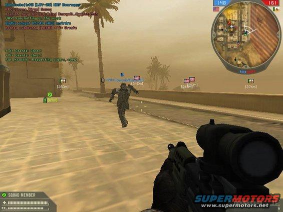 A glitch in battlefield 2. The Scarecrow