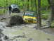 1989 Ford Bronco - Another one ends up on a strap in the Frog Hole.