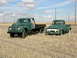 1954 Ford F-250 - With my Brother's 49 F-5 with a Marmon-Herrington 4X4 conversion at the Wildhorse Casino car show. 10/8/05