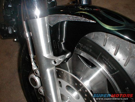 i inlaid stainlessteel in the fender