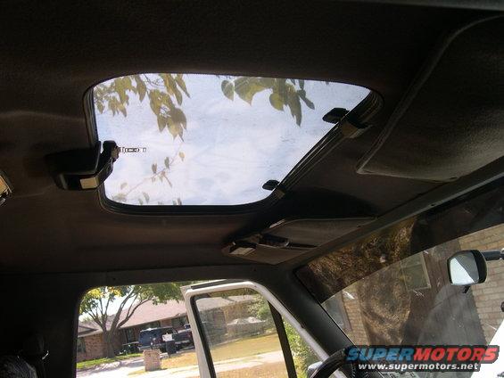 sunroof