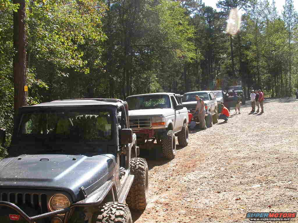 Lined up and ready to tackle Daniel.